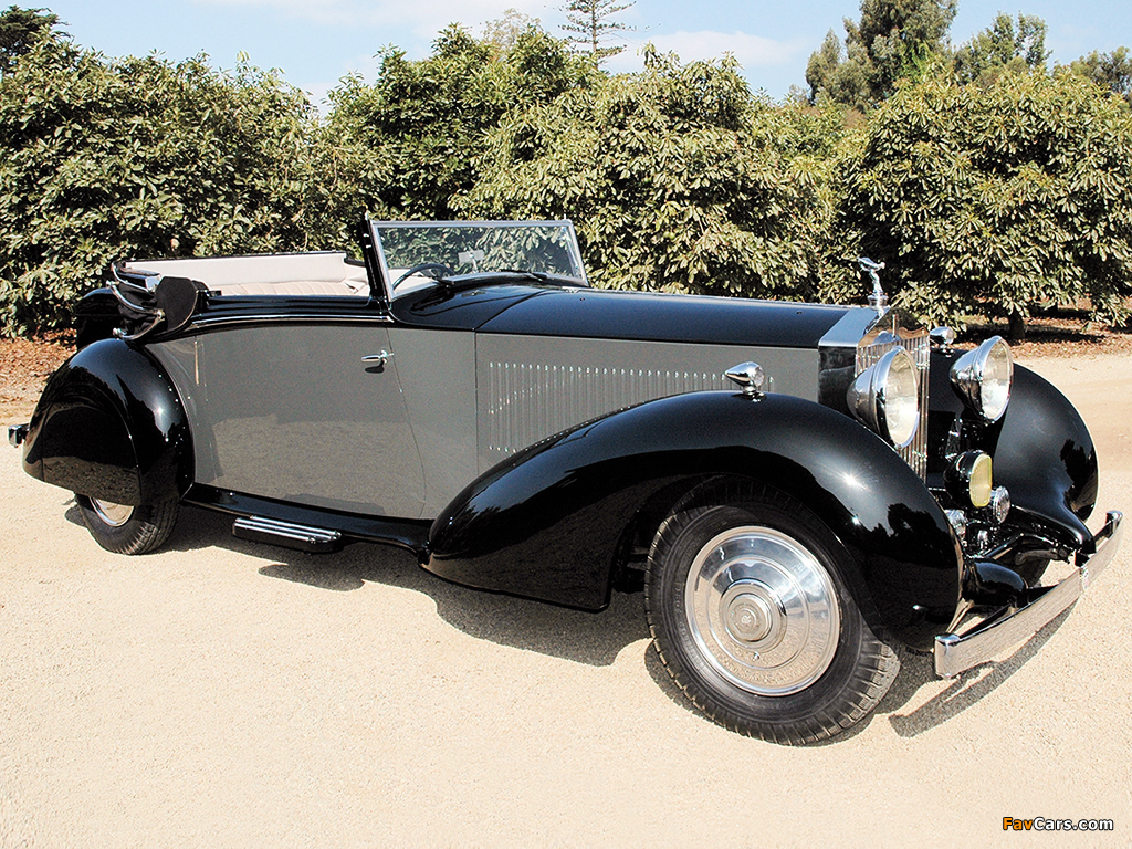 Rolls-Royce Phantom II Continental Sedanca Drophead Coupe 1934 photos (1024 x 768)