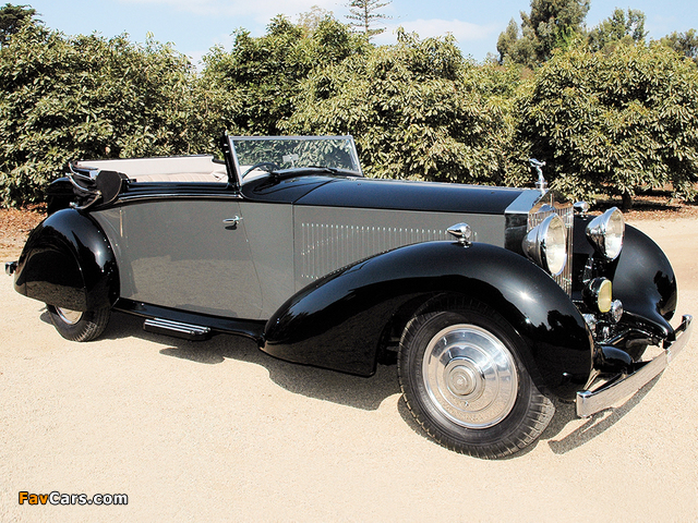Rolls-Royce Phantom II Continental Sedanca Drophead Coupe 1934 photos (640 x 480)