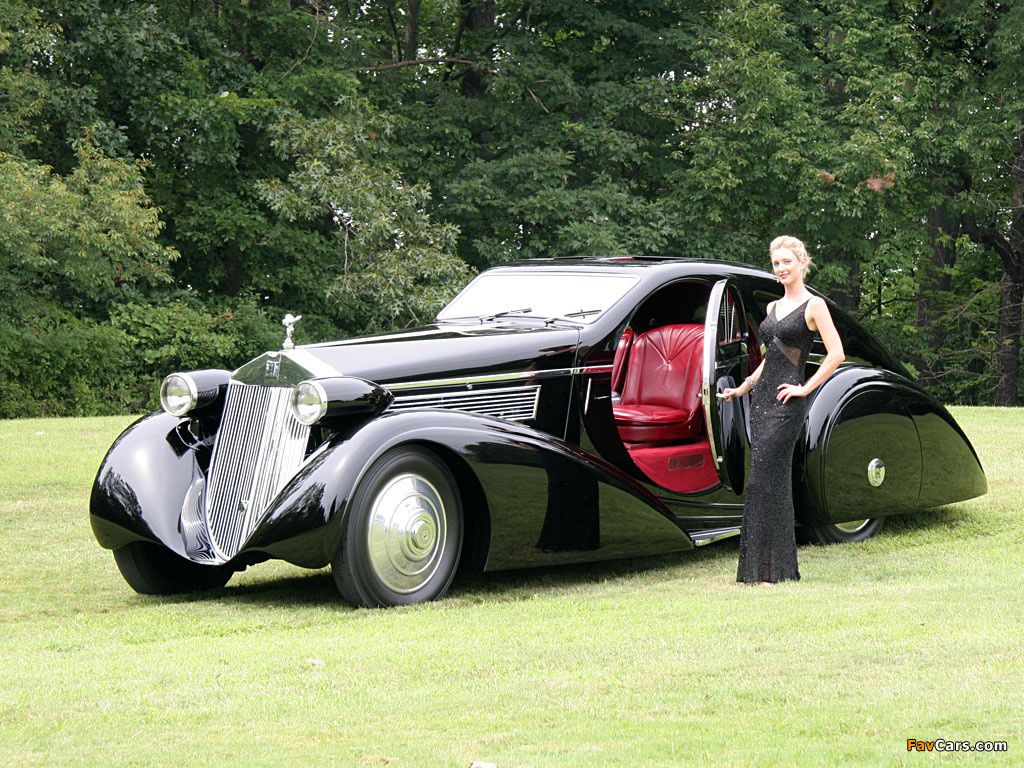 Rolls-Royce Phantom I Jonckheere Coupe 1934 wallpapers (1024 x 768)