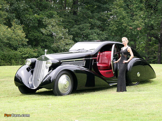 Rolls-Royce Phantom I Jonckheere Coupe 1934 wallpapers (640 x 480)