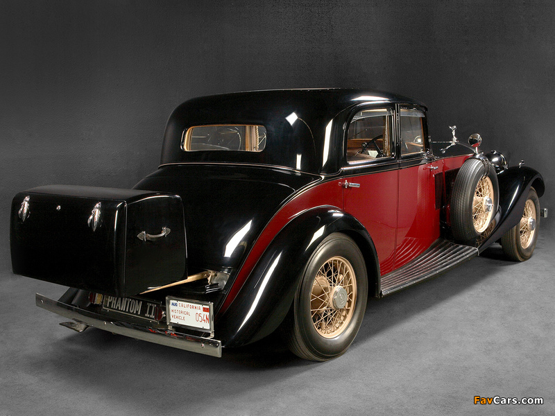 Rolls-Royce Phantom II Touring Saloon by Park Ward 1934 wallpapers (800 x 600)