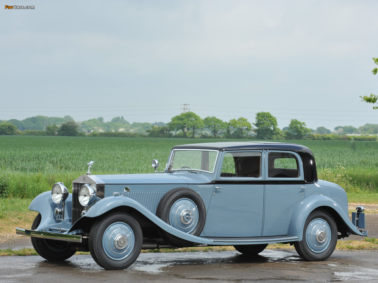 Rolls-Royce Phantom II 40/50 HP Continental Saloon by Barker 1934 wallpapers (1280 x 960)