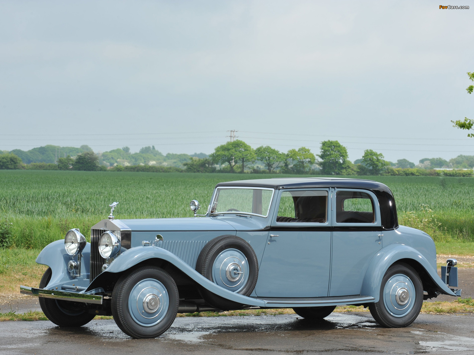 Rolls-Royce Phantom II 40/50 HP Continental Saloon by Barker 1934 wallpapers (1600 x 1200)