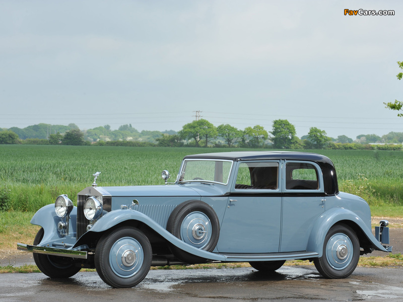 Rolls-Royce Phantom II 40/50 HP Continental Saloon by Barker 1934 wallpapers (800 x 600)