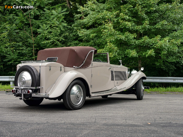 Rolls-Royce Phantom II Continental Owen Sedanca Coupe by Gurney Nutting 1934 wallpapers (640 x 480)