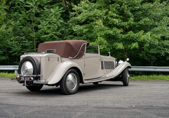 Rolls-Royce Phantom II Continental Owen Sedanca Coupe by Gurney Nutting 1934 wallpapers
