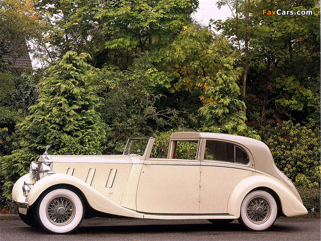 Rolls-Royce Phantom III Sedanca de Ville 1936 wallpapers (640 x 480)
