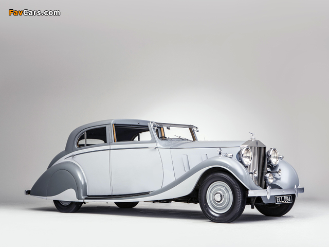 Rolls-Royce Phantom III Sports Sedanca de Ville by Gurney Nutting 1937 wallpapers (640 x 480)