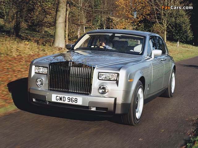 Rolls-Royce Phantom UK-spec 2003–09 photos (640 x 480)