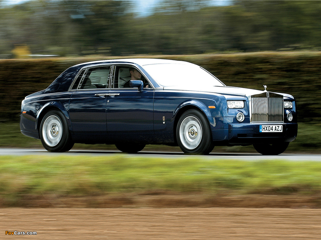 Rolls-Royce Phantom UK-spec 2003–09 photos (1024 x 768)