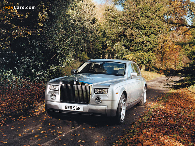 Rolls-Royce Phantom UK-spec 2003–09 photos (640 x 480)