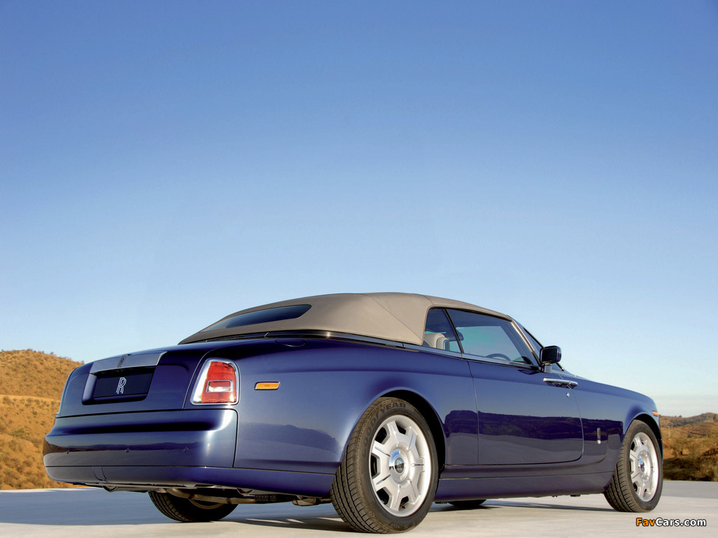 Rolls-Royce Phantom Drophead Coupe UK-spec 2008–12 photos (1024 x 768)