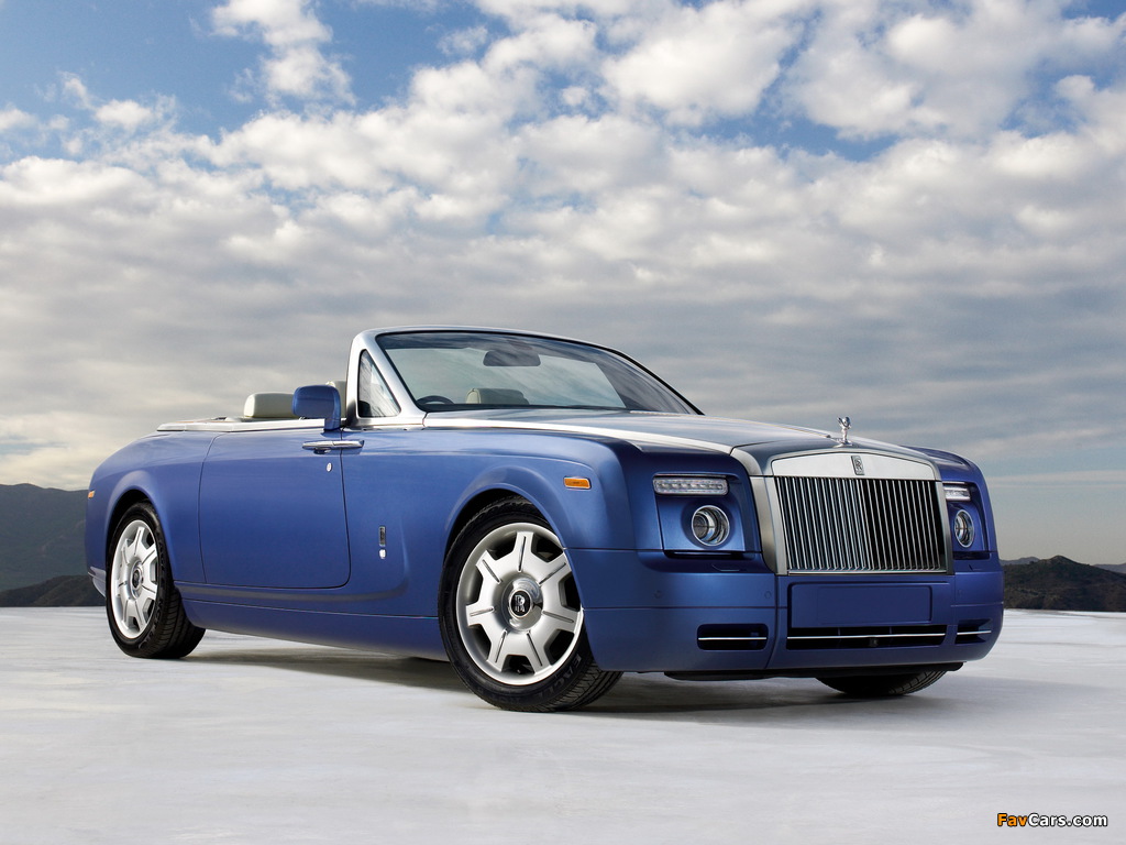 Rolls-Royce Phantom Drophead Coupe UK-spec 2008–12 wallpapers (1024 x 768)