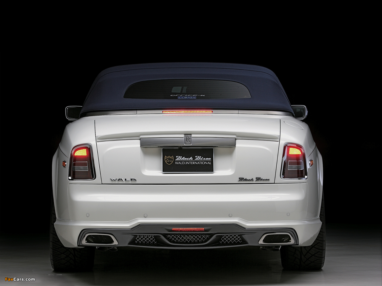 WALD Rolls-Royce Phantom Drophead Coupe Black Bison Edition 2012 images (1280 x 960)