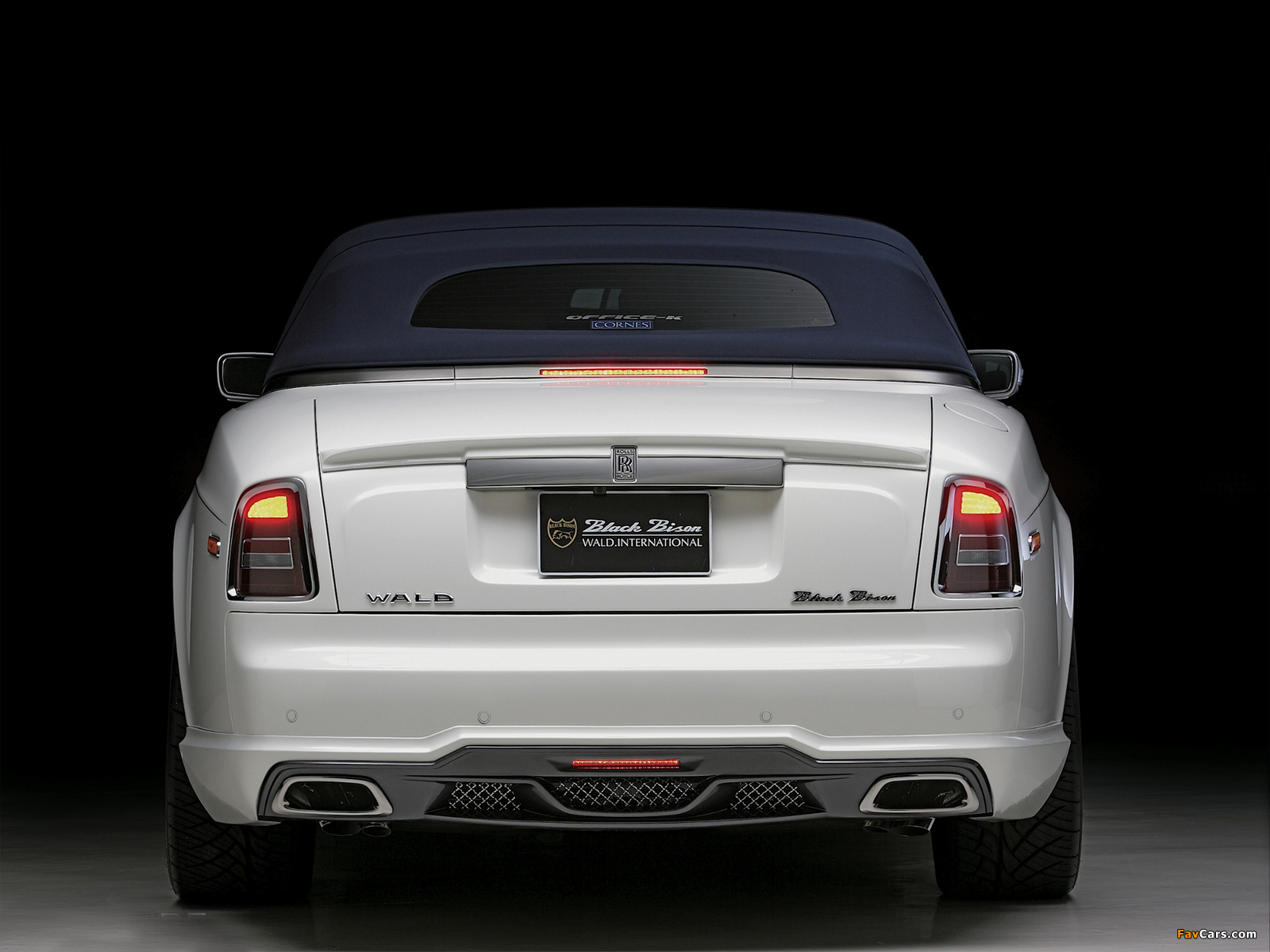 WALD Rolls-Royce Phantom Drophead Coupe Black Bison Edition 2012 images (1600 x 1200)