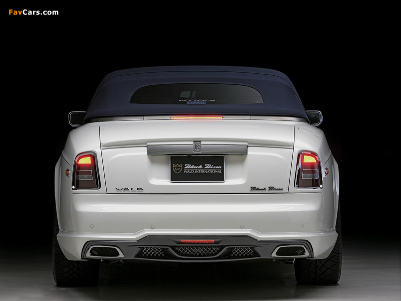 WALD Rolls-Royce Phantom Drophead Coupe Black Bison Edition 2012 images (800 x 600)