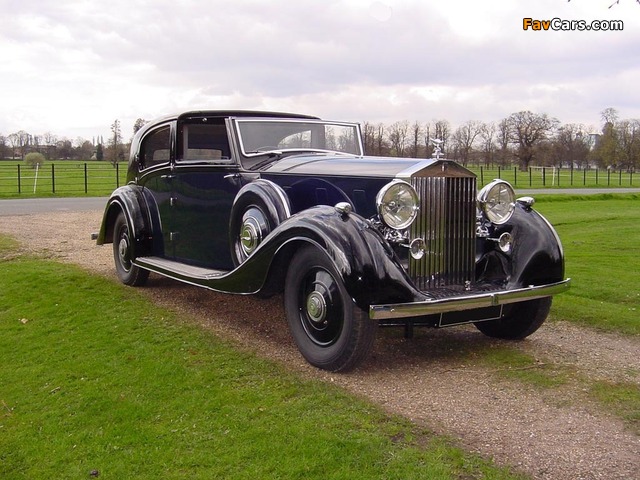 Rolls-Royce Phantom Sedanca de Ville (III) 1936 wallpapers (640 x 480)
