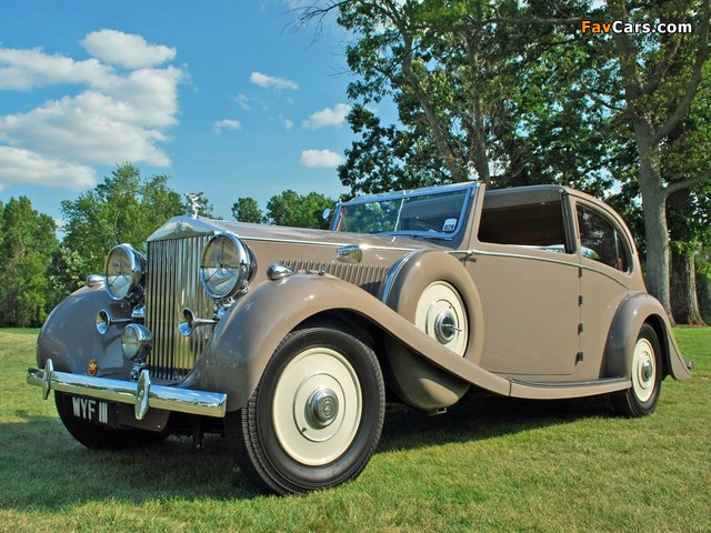 Rolls-Royce Phantom Sedanca Coupe by Baker (III) 1937 pictures (640 x 480)