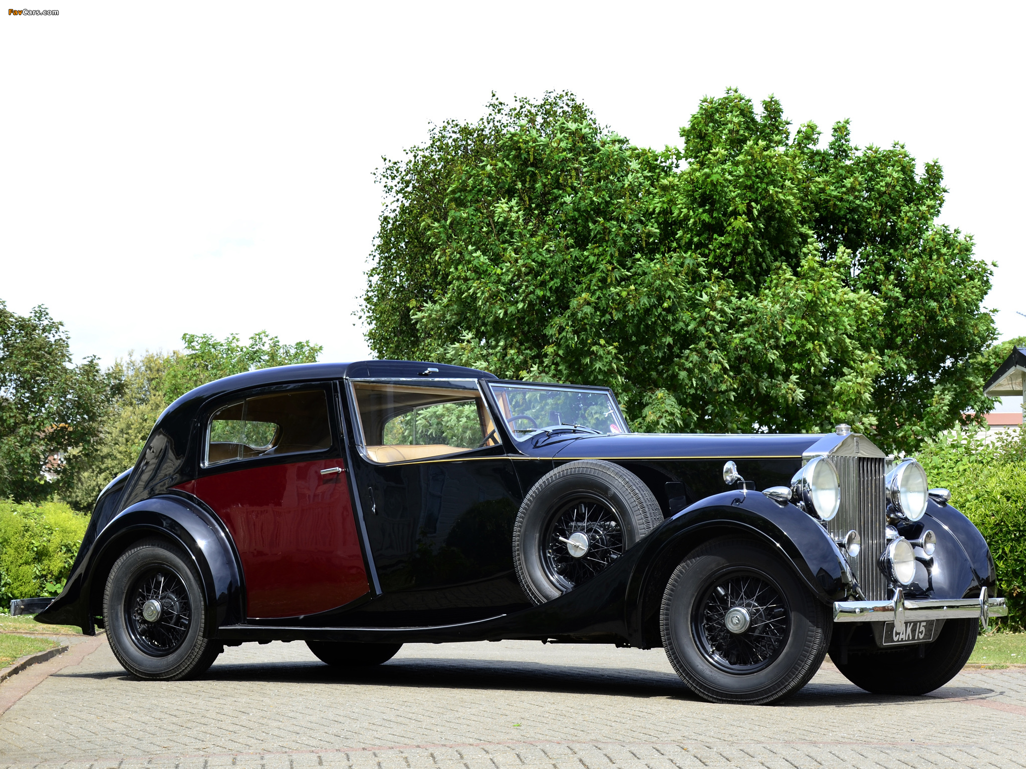 Rolls-Royce Phantom Sedanca de Ville (III) 1937 wallpapers (2048 x 1536)