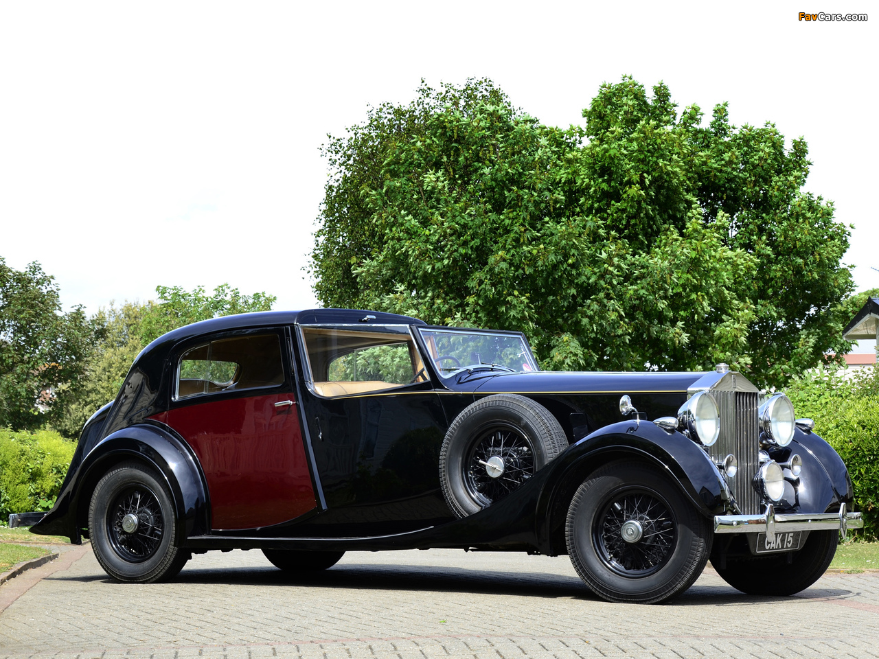 Rolls-Royce Phantom Sedanca de Ville (III) 1937 wallpapers (1280 x 960)