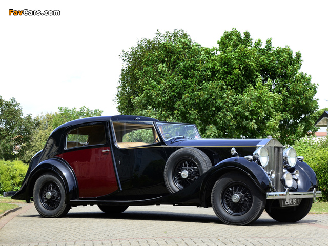 Rolls-Royce Phantom Sedanca de Ville (III) 1937 wallpapers (640 x 480)