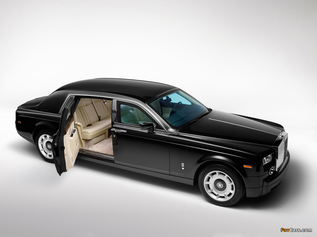 Rolls-Royce Phantom Armored 2007–09 wallpapers (1024 x 768)
