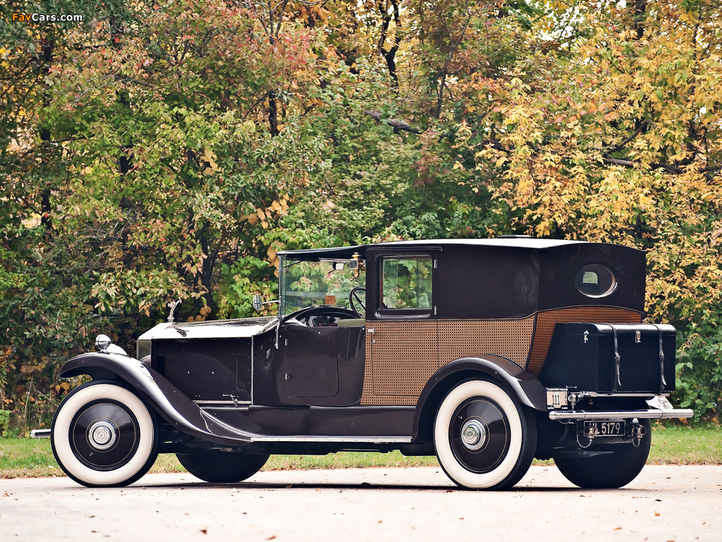 Rolls-Royce Phantom I Brougham Limousine de Ville 1927 wallpapers (1024 x 768)