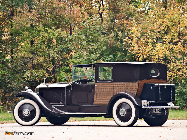 Rolls-Royce Phantom I Brougham Limousine de Ville 1927 wallpapers (640 x 480)