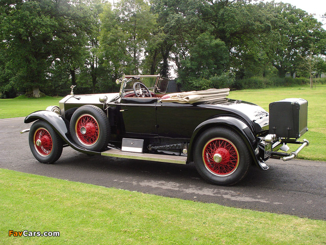 Rolls-Royce Springfield Phantom I Piccadilly Roadster 1927 wallpapers (640 x 480)