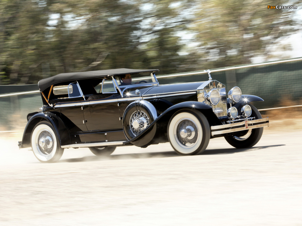 Rolls-Royce Springfield Phantom I Ascot Sport Phaeton by Brewster (S364LR-7174) 1929 wallpapers (1024 x 768)