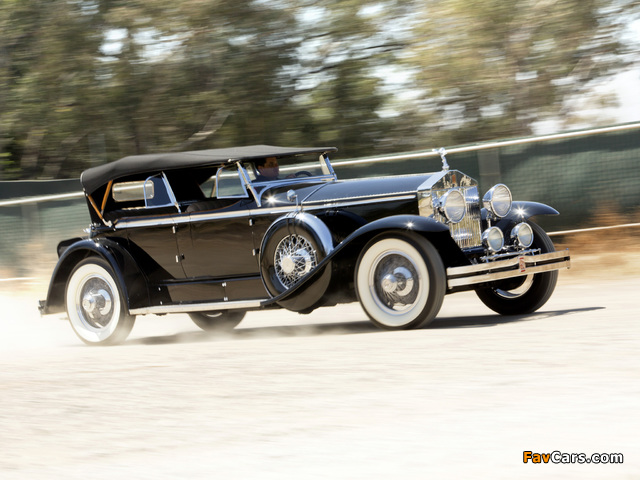 Rolls-Royce Springfield Phantom I Ascot Sport Phaeton by Brewster (S364LR-7174) 1929 wallpapers (640 x 480)