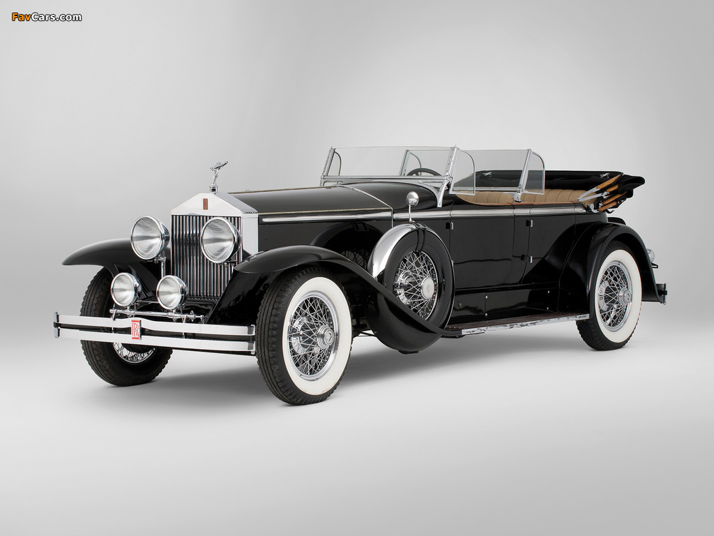 Rolls-Royce Springfield Phantom I Ascot Sport Phaeton by Brewster (S364LR-7174) 1929 wallpapers (1024 x 768)