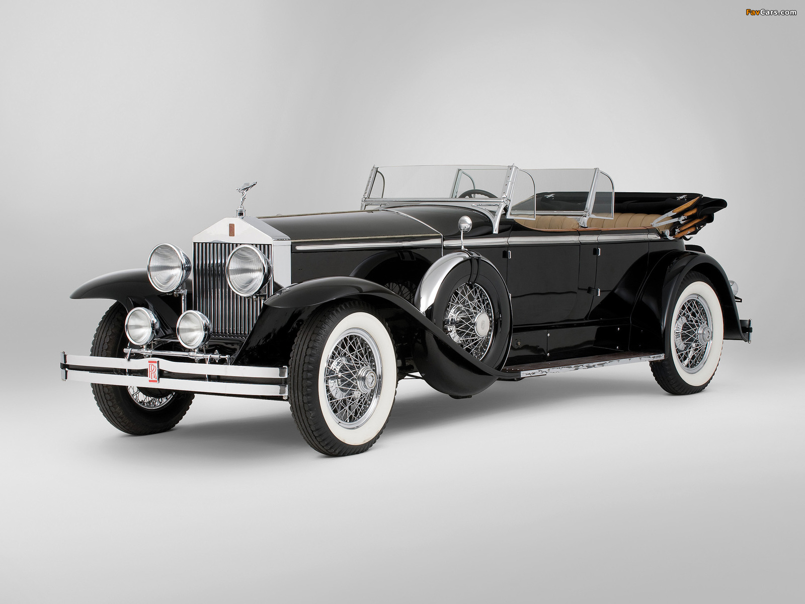 Rolls-Royce Springfield Phantom I Ascot Sport Phaeton by Brewster (S364LR-7174) 1929 wallpapers (1600 x 1200)