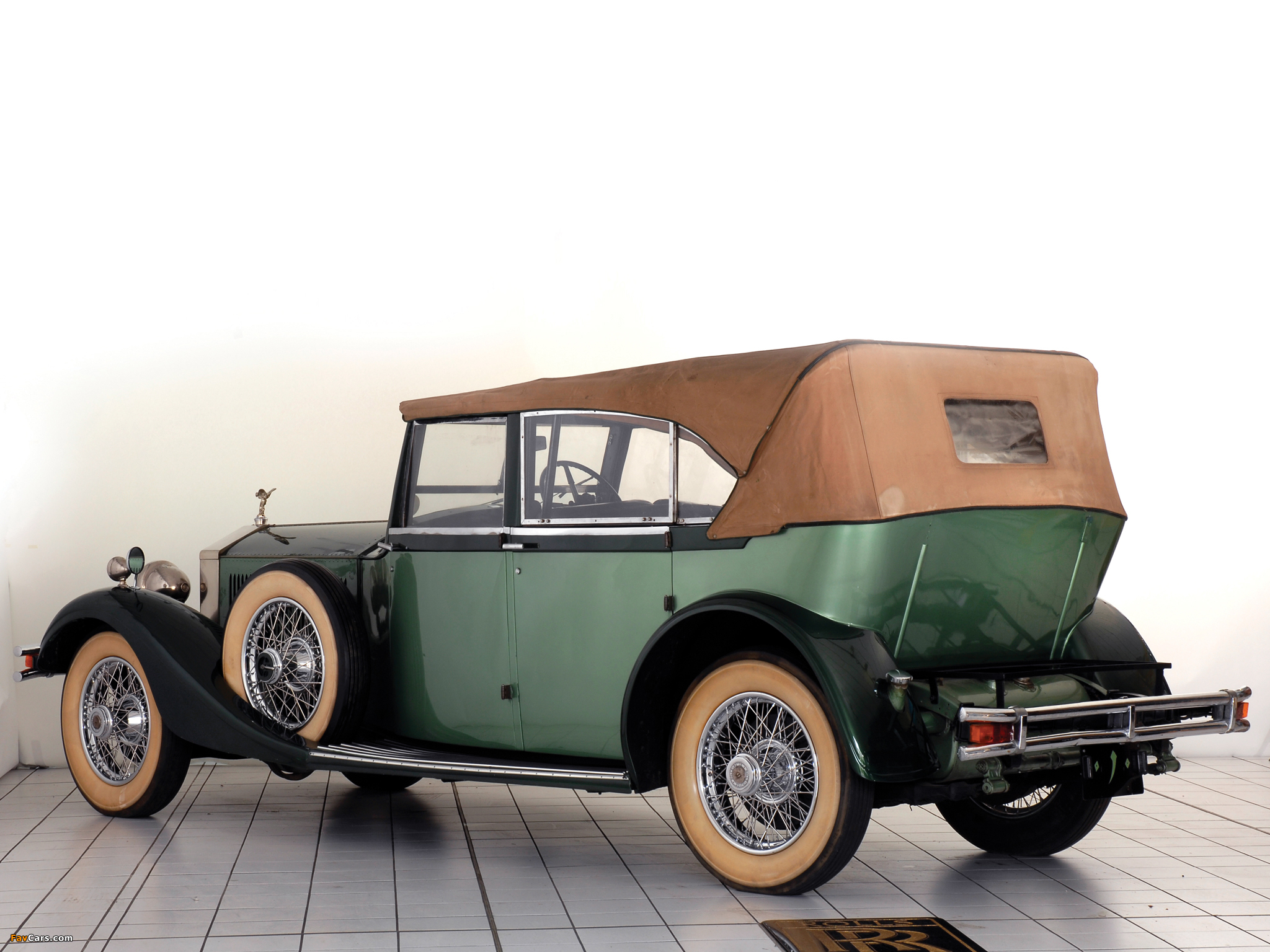 Rolls-Royce Phantom II 40/50 HP Cabriolet Hunting Car 1929 wallpapers (2048 x 1536)