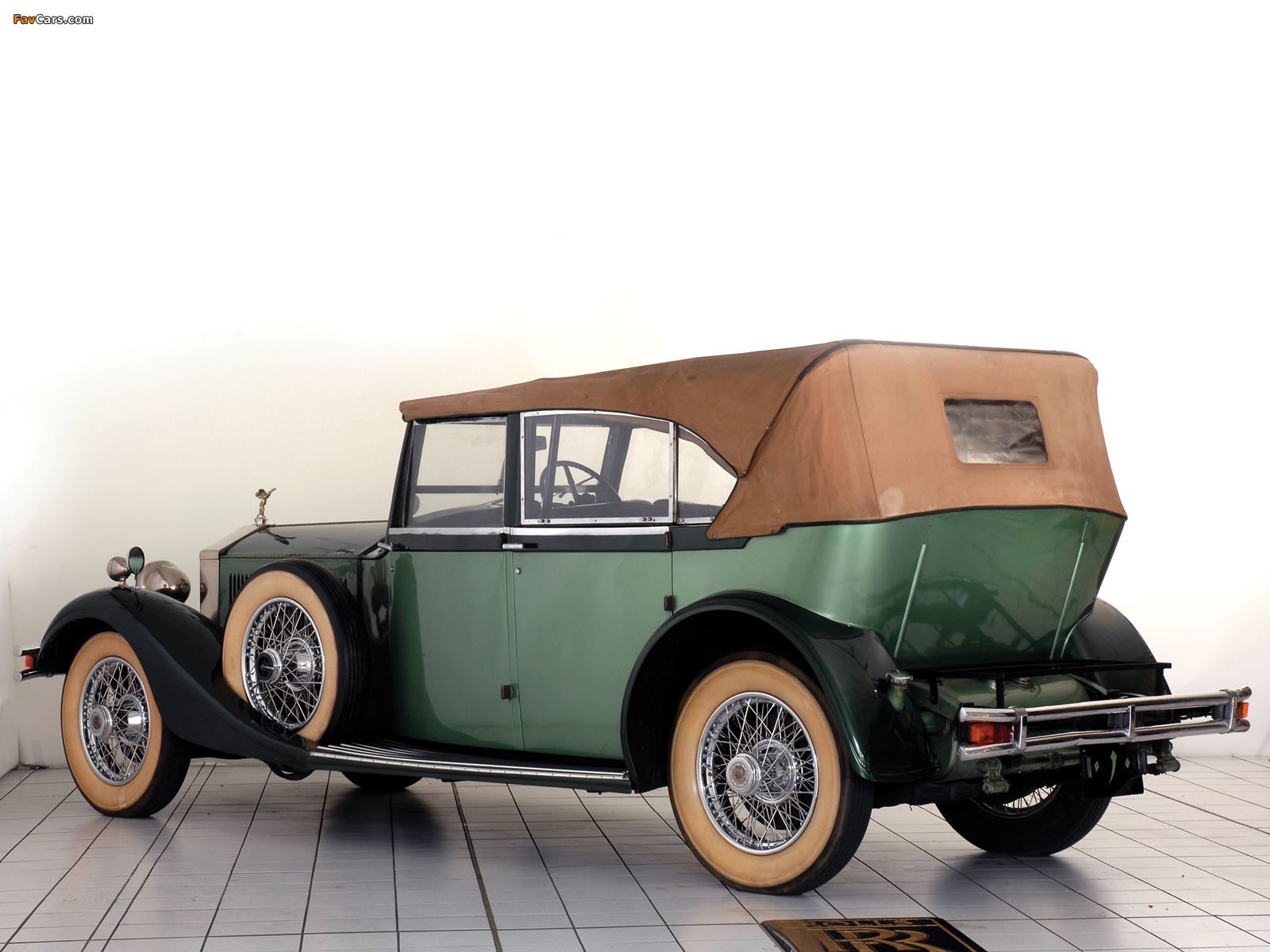 Rolls-Royce Phantom II 40/50 HP Cabriolet Hunting Car 1929 wallpapers (1600 x 1200)