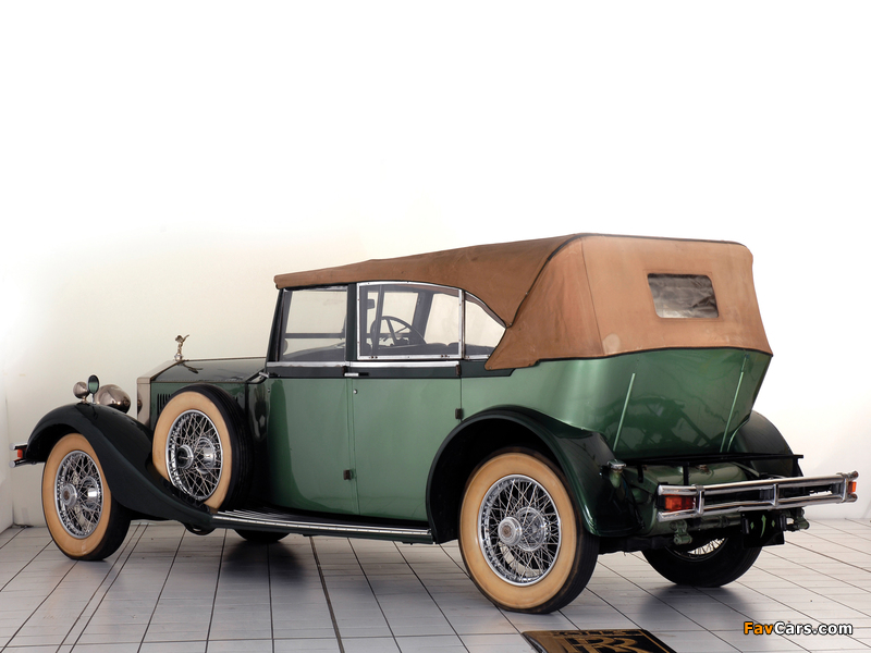 Rolls-Royce Phantom II 40/50 HP Cabriolet Hunting Car 1929 wallpapers (800 x 600)