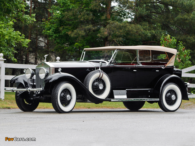 Rolls-Royce Phantom I Sports Phaeton by Murphy 1929 wallpapers (640 x 480)