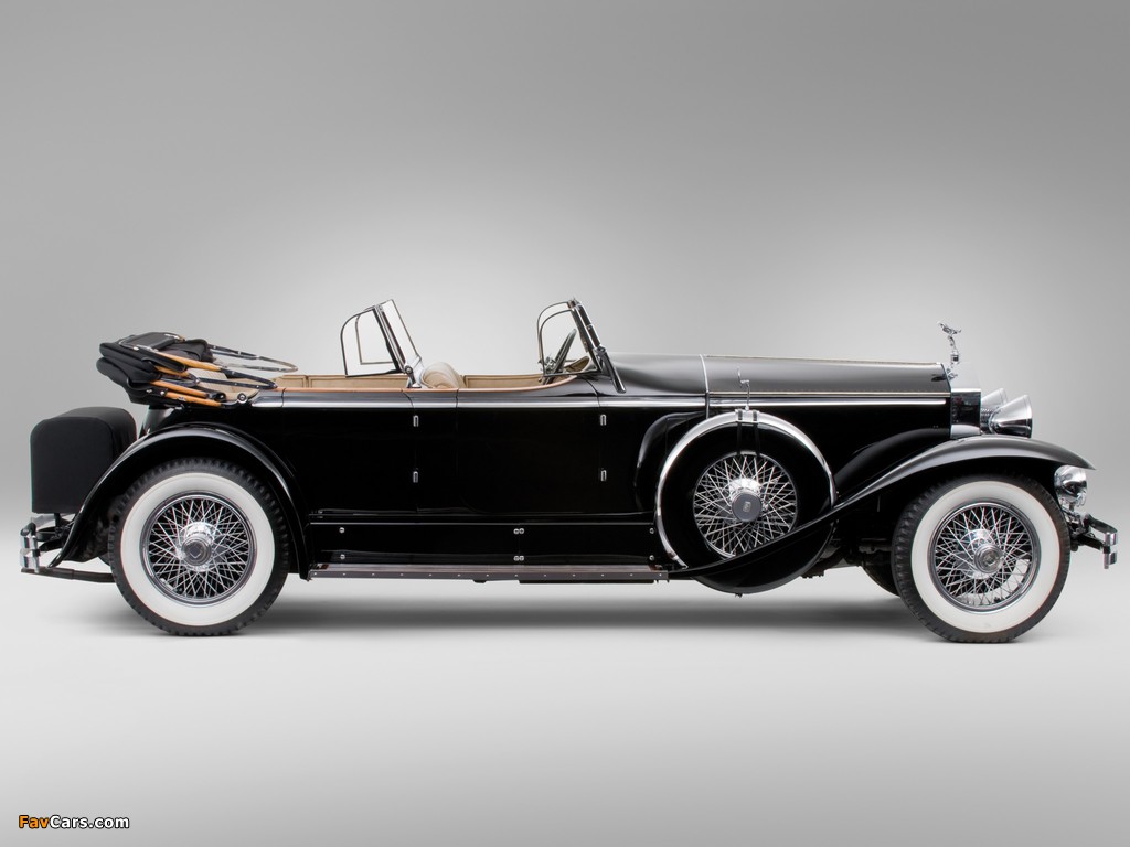 Rolls-Royce Springfield Phantom I Ascot Sport Phaeton by Brewster (S364LR-7174) 1929 wallpapers (1024 x 768)