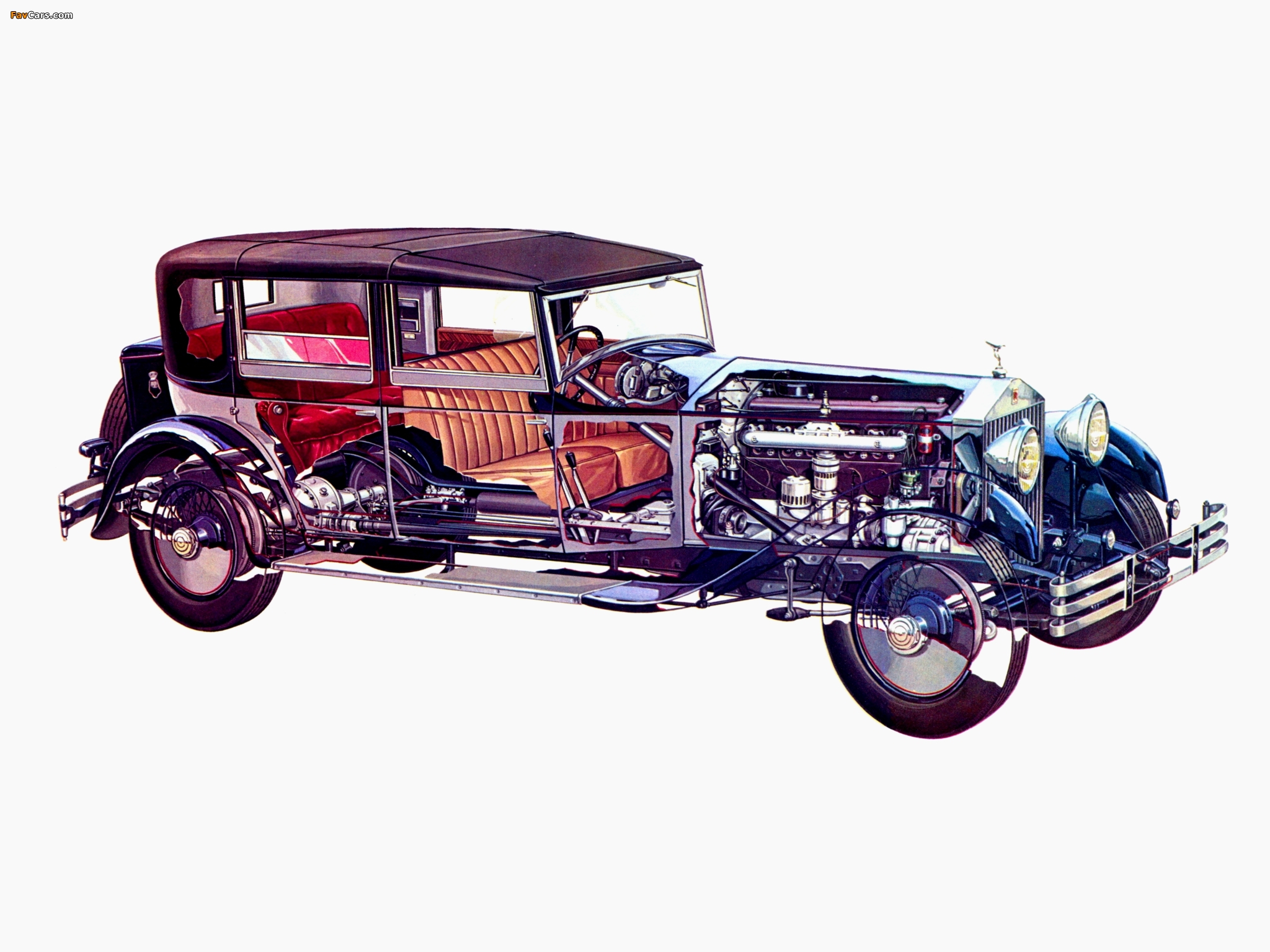 Rolls-Royce Phantom II Sedanca de Ville 1930 wallpapers (2048 x 1536)