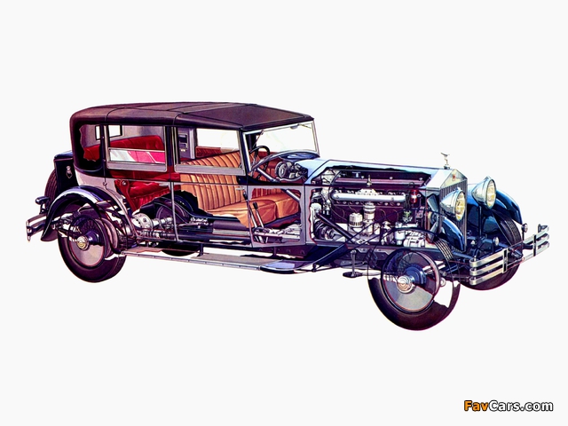 Rolls-Royce Phantom II Sedanca de Ville 1930 wallpapers (640 x 480)