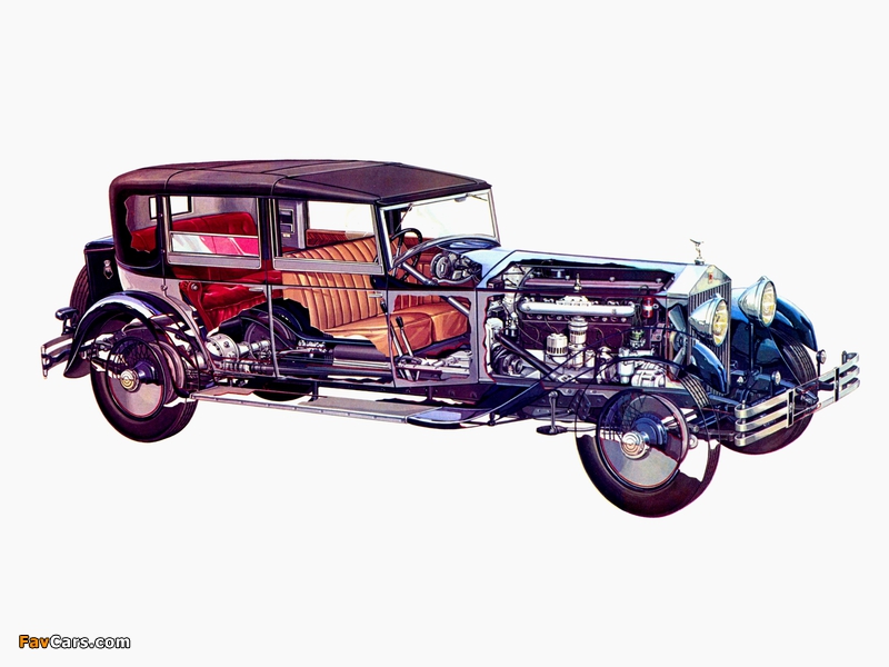 Rolls-Royce Phantom II Sedanca de Ville 1930 wallpapers (800 x 600)