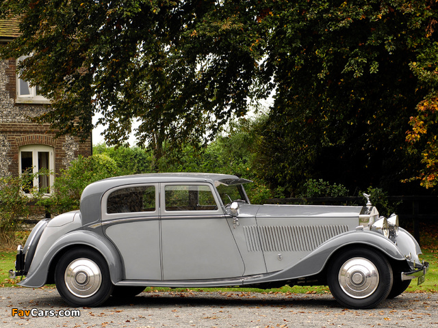 Rolls-Royce Phantom II Continental Sports Saloon by Thrupp & Maberly 1932 wallpapers (640 x 480)