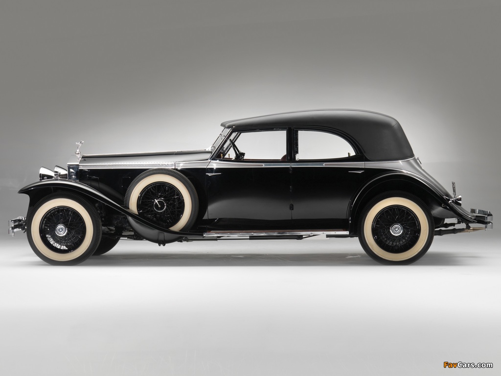 Rolls-Royce Phantom II Permanent Newmarket Sport Sedan 1932 wallpapers (1024 x 768)
