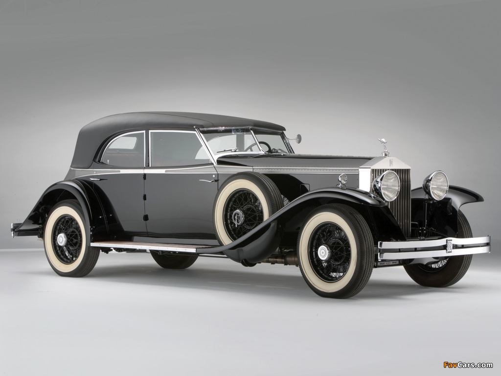 Rolls-Royce Phantom II Permanent Newmarket Sport Sedan 1932 wallpapers (1024 x 768)