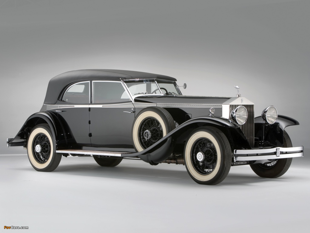 Rolls-Royce Phantom II Permanent Newmarket Sport Sedan 1932 wallpapers (1280 x 960)