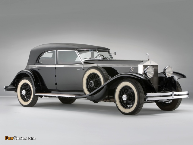 Rolls-Royce Phantom II Permanent Newmarket Sport Sedan 1932 wallpapers (640 x 480)