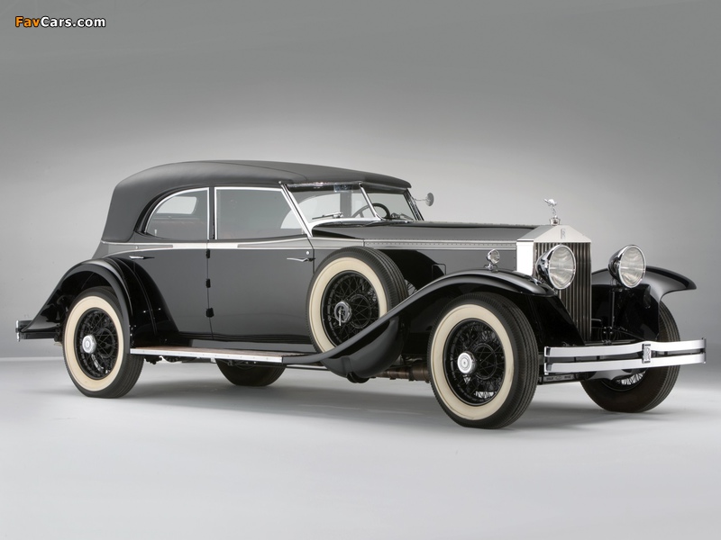 Rolls-Royce Phantom II Permanent Newmarket Sport Sedan 1932 wallpapers (800 x 600)