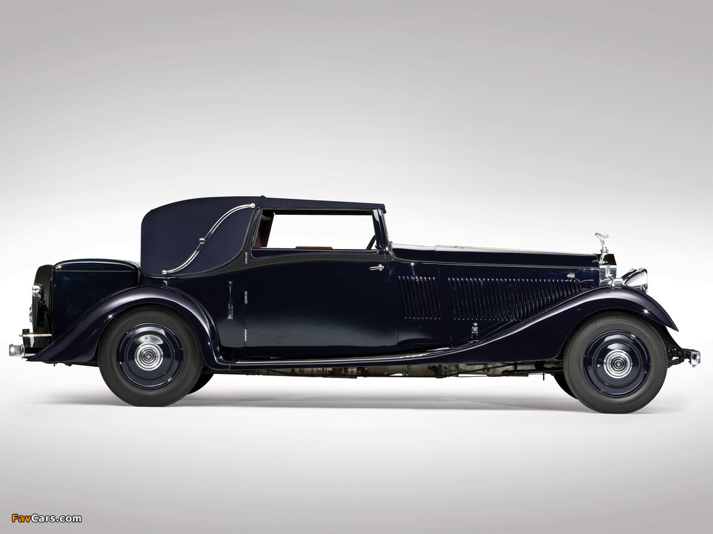 Rolls-Royce Phantom II Continental Sedanca Coupe 1933 wallpapers (1024 x 768)