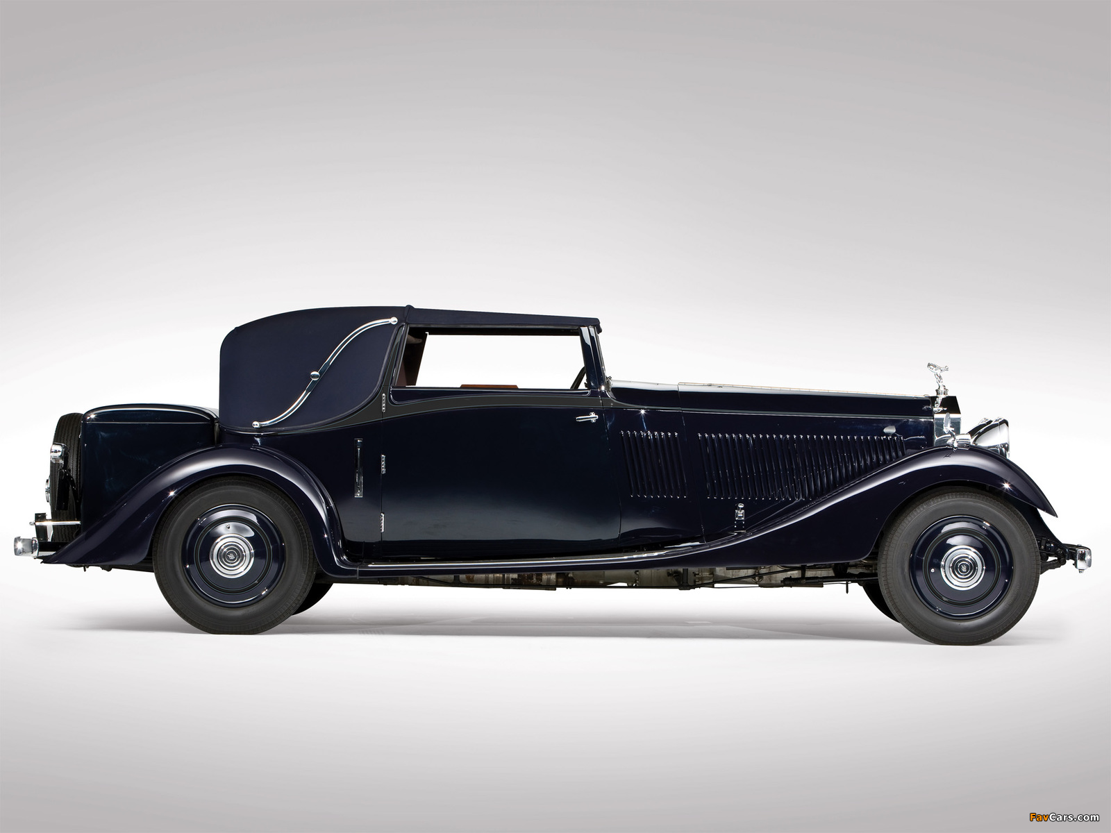 Rolls-Royce Phantom II Continental Sedanca Coupe 1933 wallpapers (1600 x 1200)