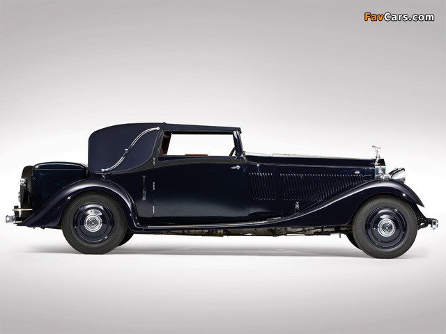 Rolls-Royce Phantom II Continental Sedanca Coupe 1933 wallpapers (640 x 480)